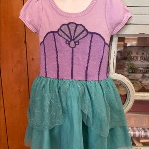 Disney Princess Lavender & Teal Layered Tulle Dress